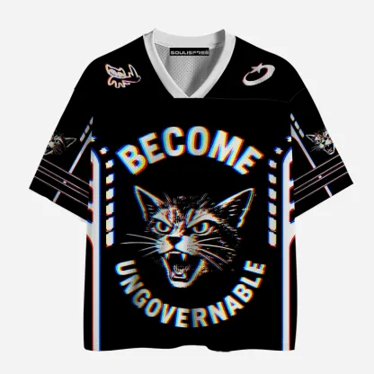 Soulisfree BECOME UNGOVERNABLE Mesh Jersey