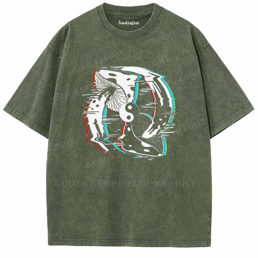 Soulisfree Two Sides, One Vibe Washed Tee