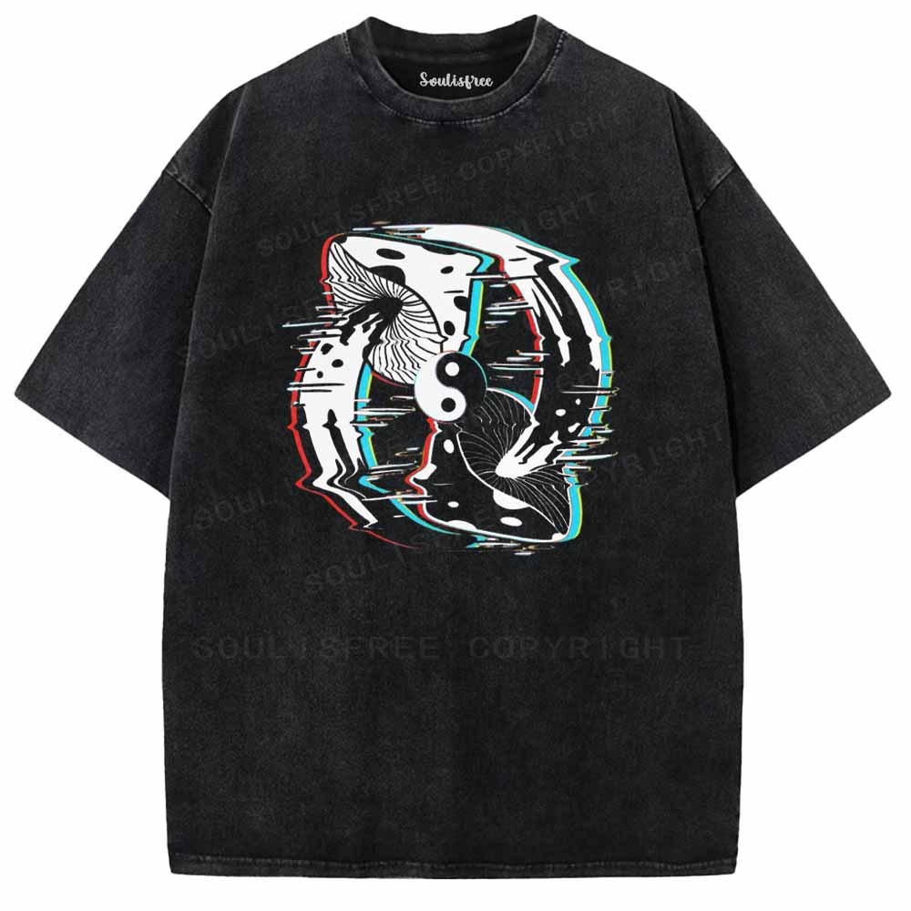 Soulisfree Two Sides, One Vibe Washed Tee