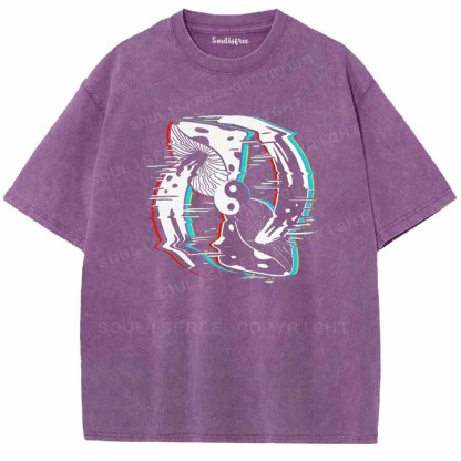 Soulisfree Two Sides, One Vibe Washed Tee