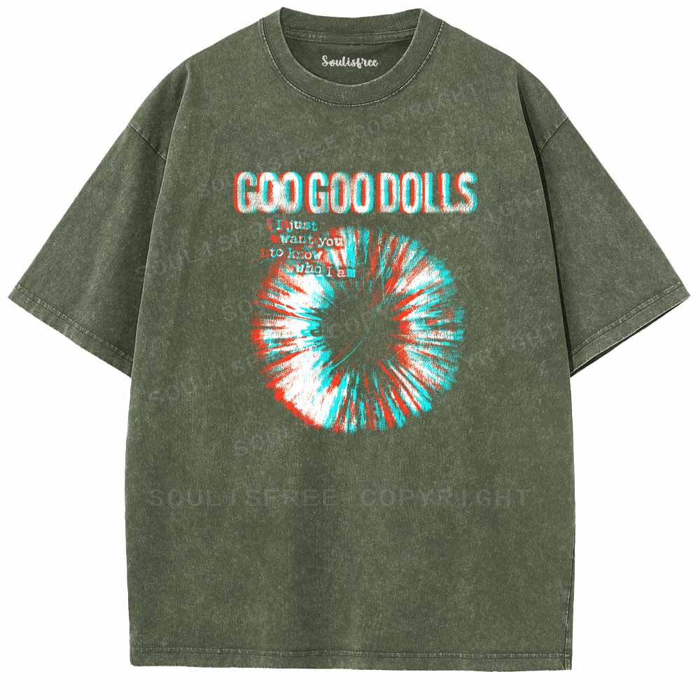 Soulisfree  GOO GOO DOLLS Washed Tee