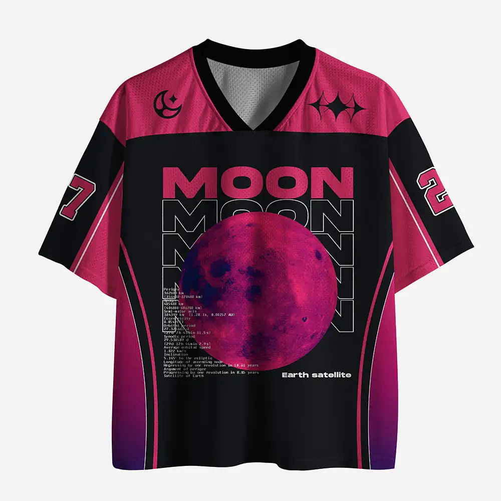 Personalized Moon Mesh Jersey