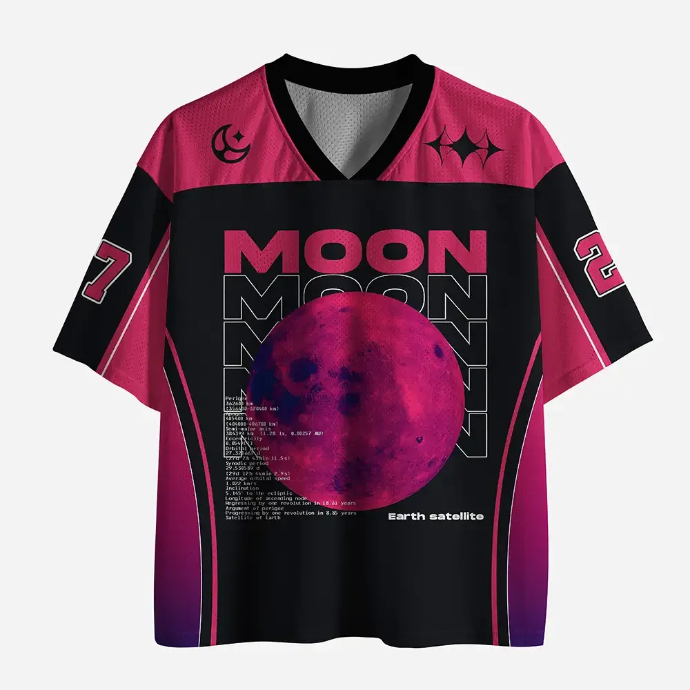 Designed Soulisfree Moon Mesh Jersey | Soulisfree