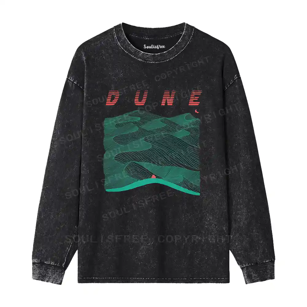 Sands Of Synchronicity Washed Long Sleeve Shirt