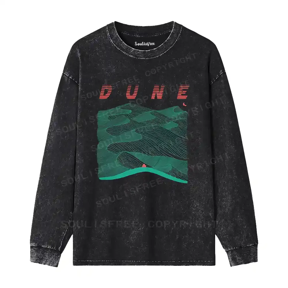 Sands Of Synchronicity Washed Long Sleeve Shirt