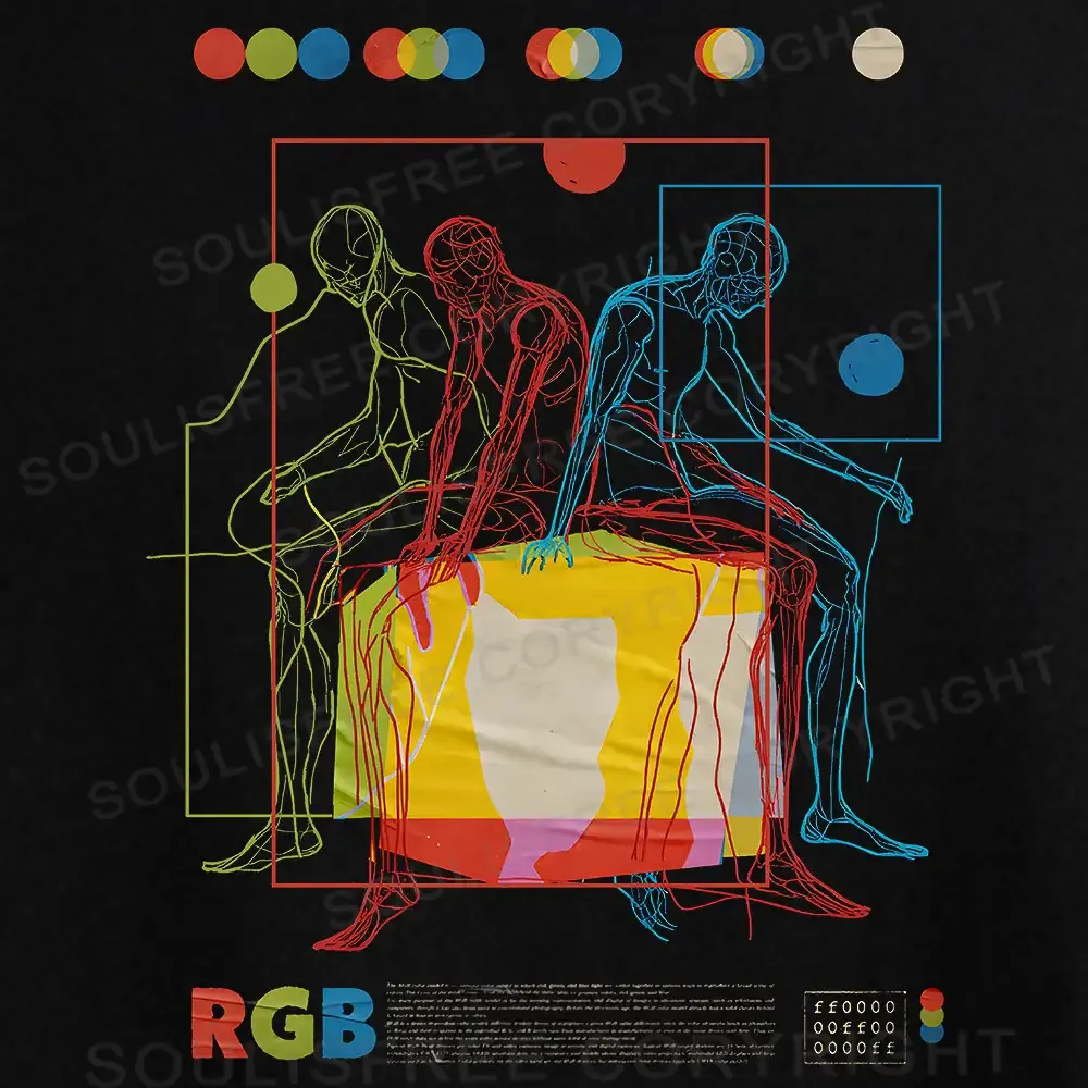 Meditation In Color Off Shoulder Top