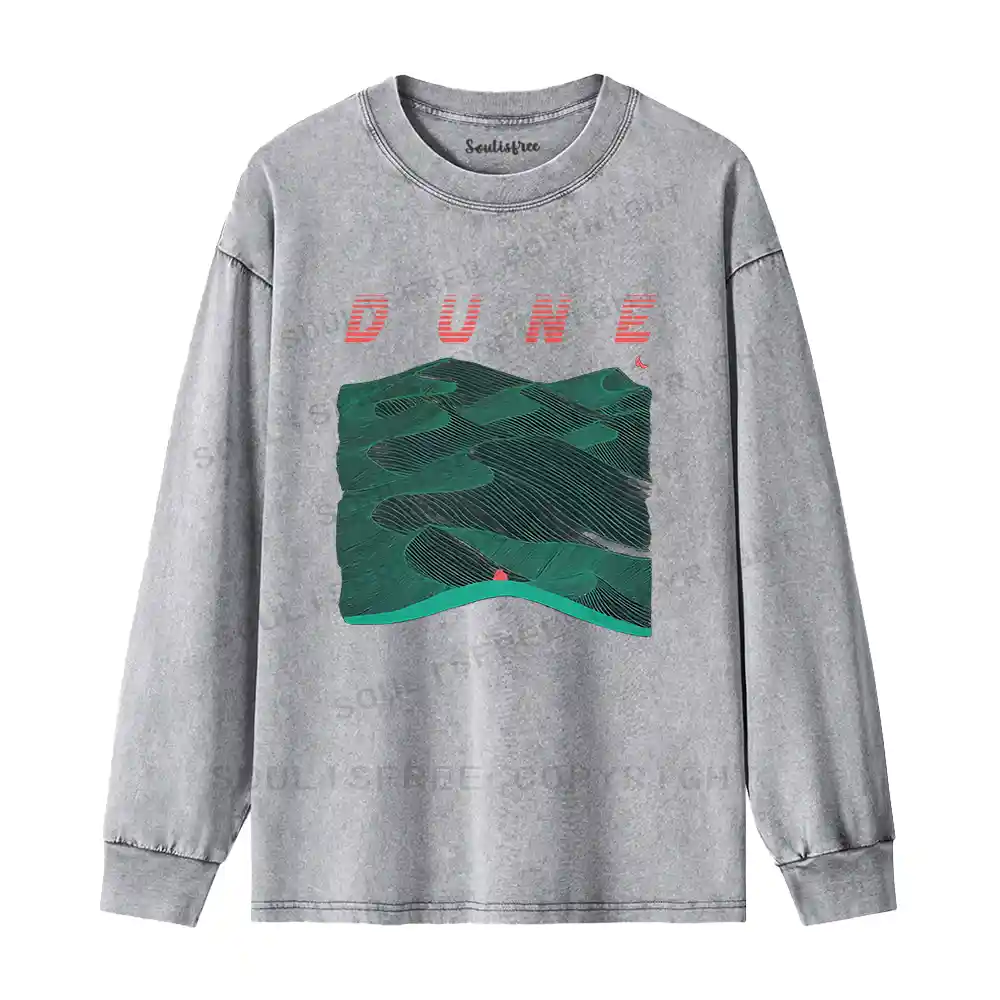 Sands Of Synchronicity Washed Long Sleeve Shirt