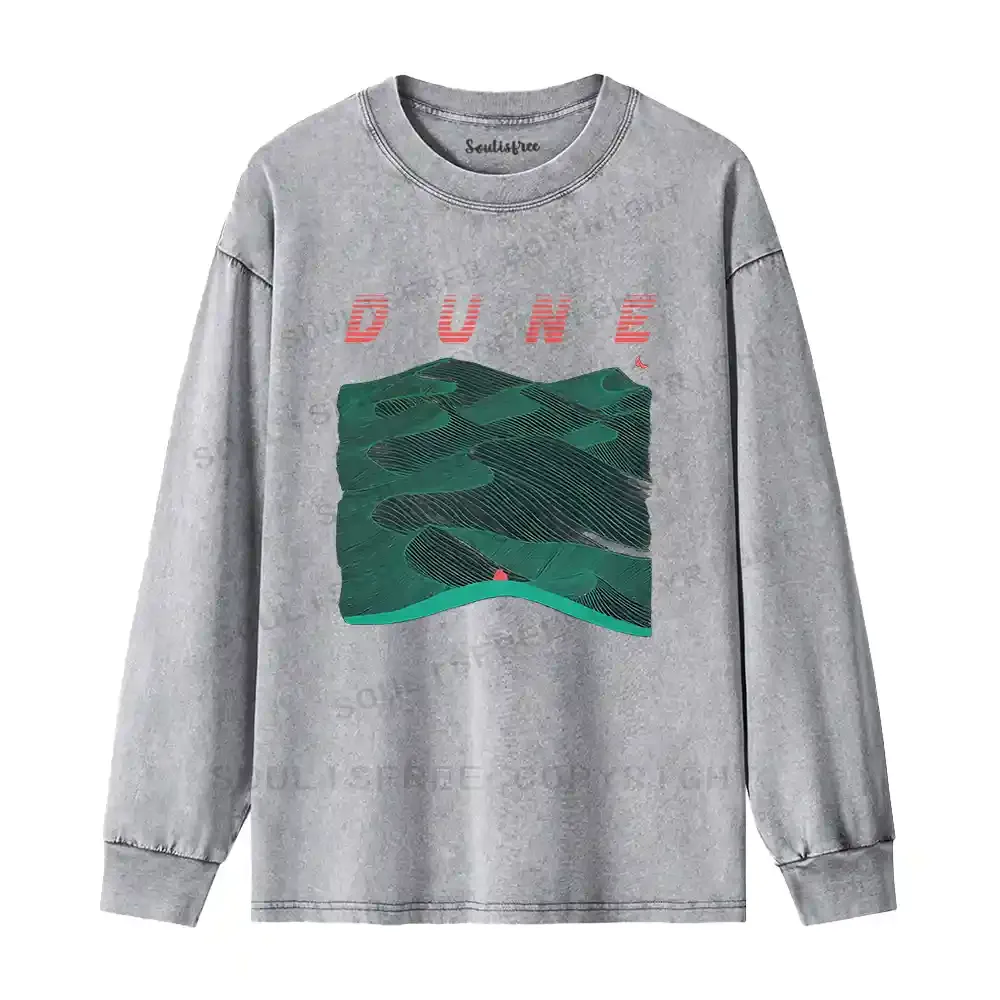 Sands Of Synchronicity Washed Long Sleeve Shirt