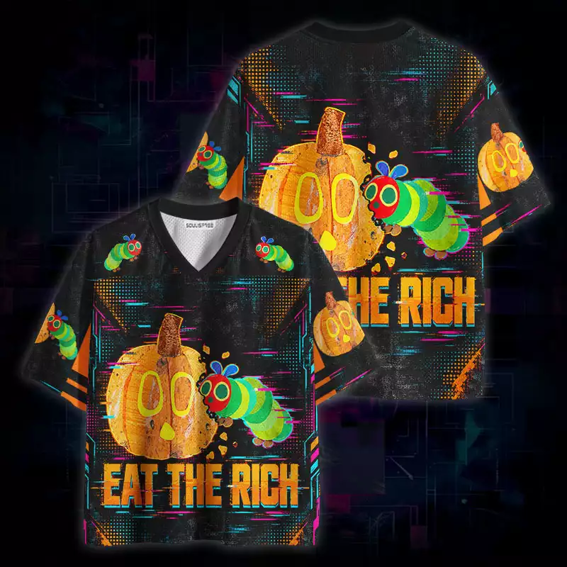 Soulisfree Very Hungry Caterpillar Eat The Rich  Mesh Jersey
