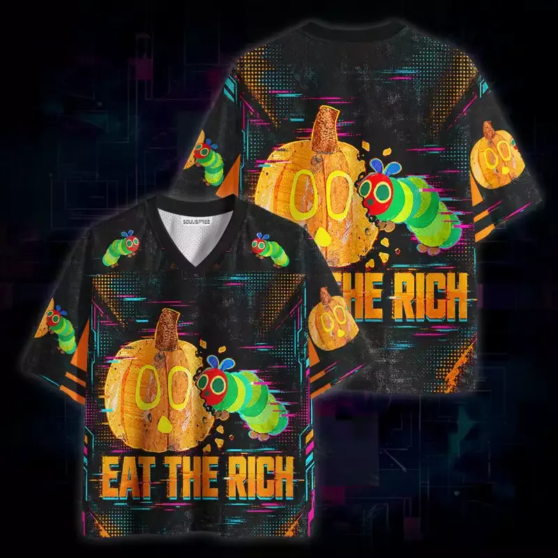 Soulisfree Very Hungry Caterpillar Eat The Rich  Mesh Jersey