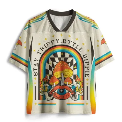 Stay Trippy, Little Hippie Mesh Jersey