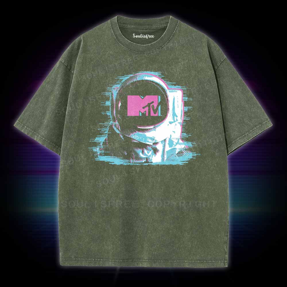 Soulisfree MTV Astronaut  Washed Tee