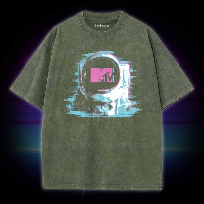 Soulisfree MTV Astronaut  Washed Tee