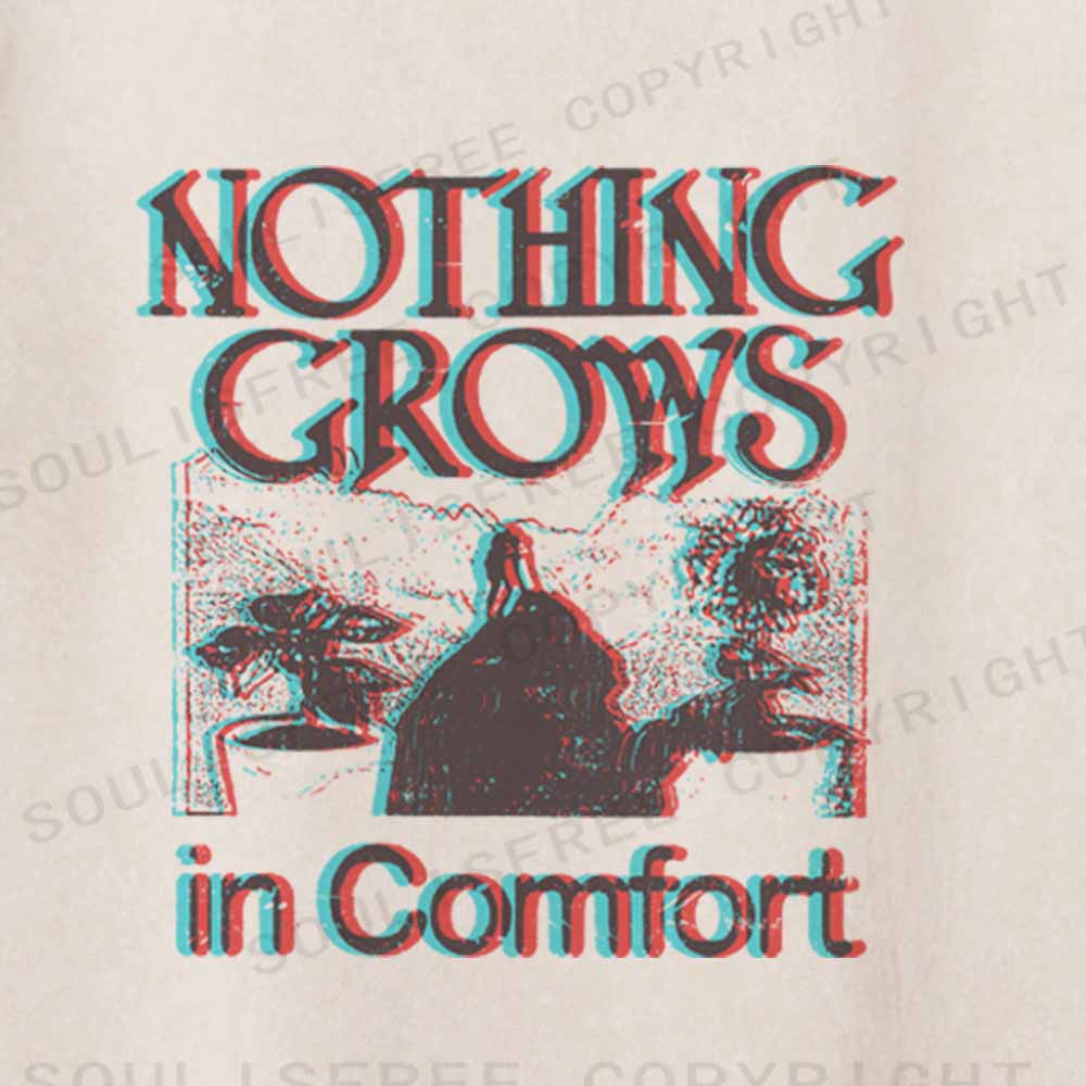 Soulisfree  Nothing Grows In Comfort Washed Tee