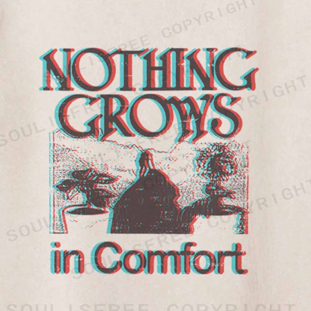 Soulisfree  Nothing Grows In Comfort Washed Tee