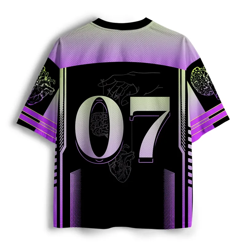 Soulisfree Dare To Be Yourself Gradient  Mesh Jersey