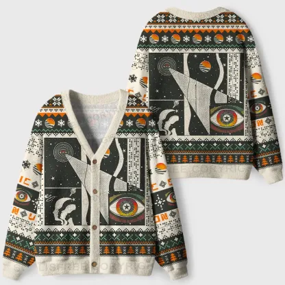 Visionary Space Ugly Cardigan Sweaters