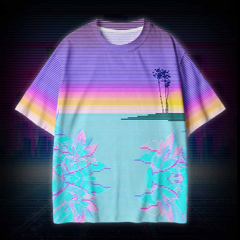 Soulisfree SUNSET SIGNAL Cotton Tee