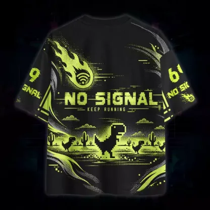 Soulisfree No Signal Keep Running Mesh Jersey