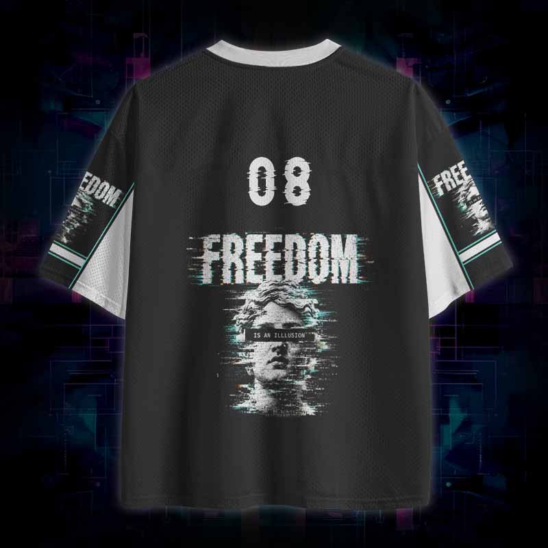Soulisfree  Freedom Is An Illusion Mesh Jersey