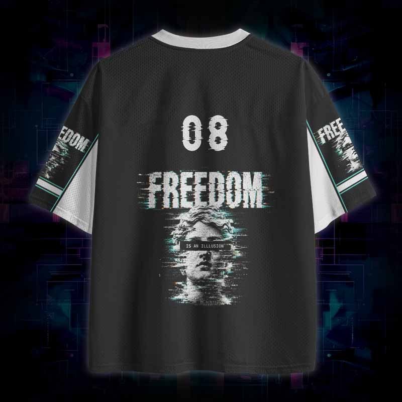 Soulisfree  Freedom Is An Illusion Mesh Jersey