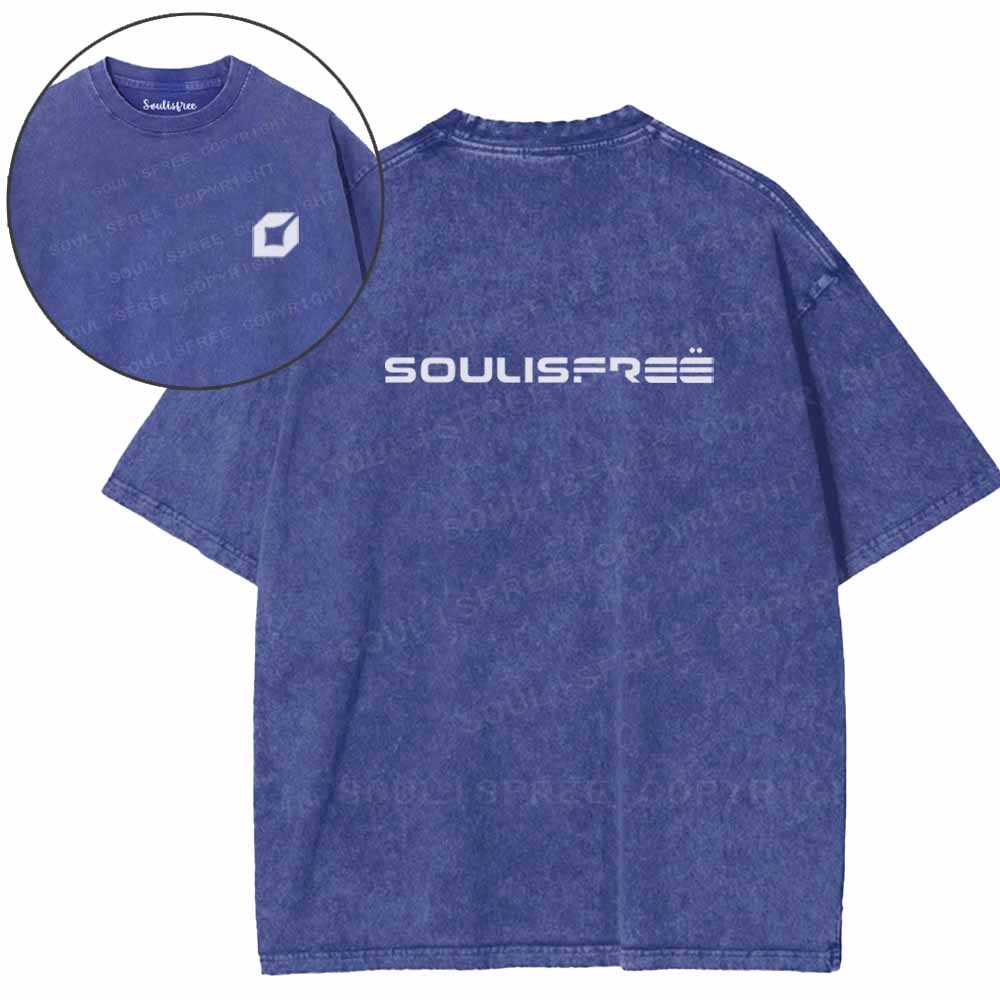Soulisfree  Soul Is Free Washed Tee