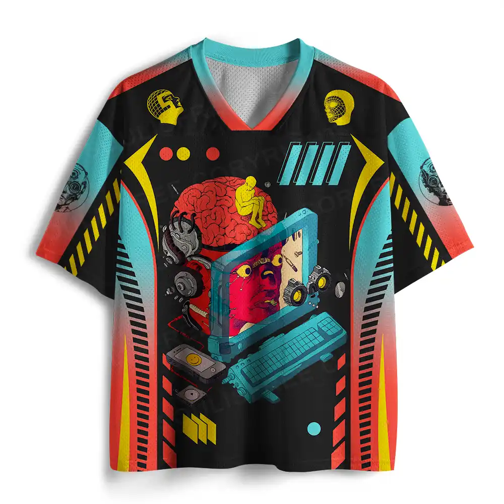 A Futuristic Journey Mesh Jersey