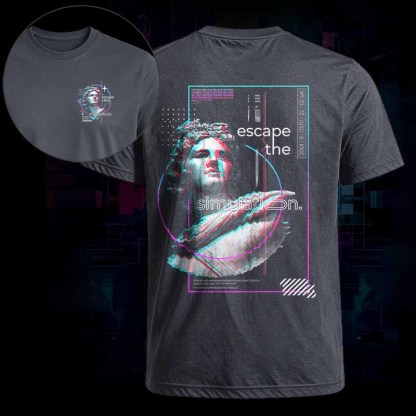 Soulisfree Escape The Simulation Classic Tee
