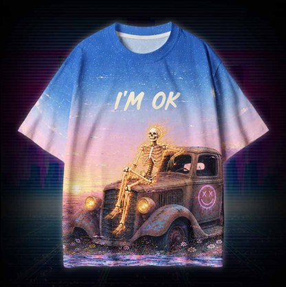 Soulisfree  Still OK Cotton Tee