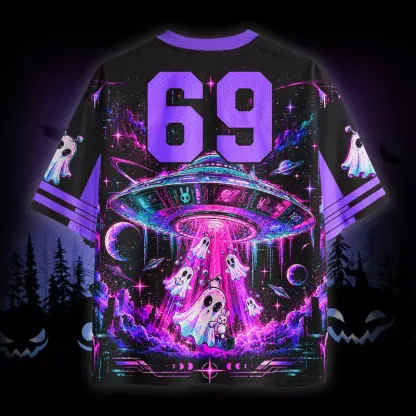 Soulisfree Alien Ghost Abduction Mesh Jersey
