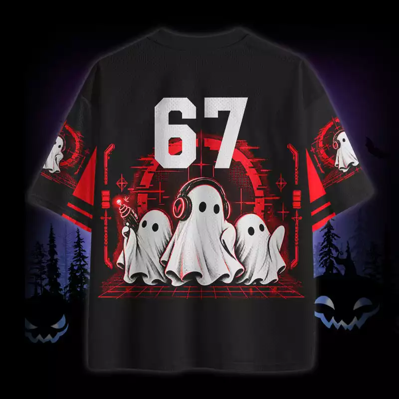 Soulisfree Alien Ghost Club Mesh Jersey