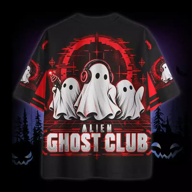 Soulisfree Alien Ghost Club Mesh Jersey