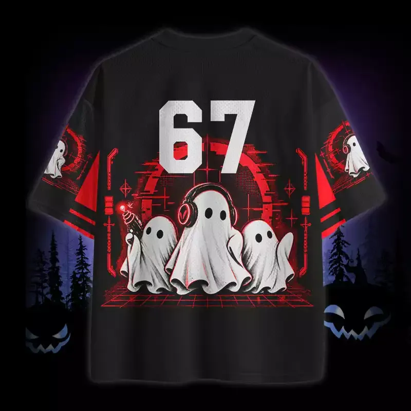 Soulisfree Alien Ghost Club Mesh Jersey
