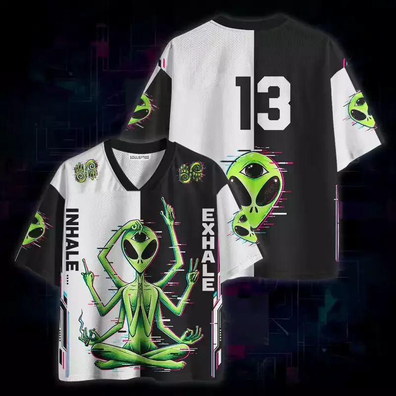Soulisfree Alien Meditation Mesh Jersey