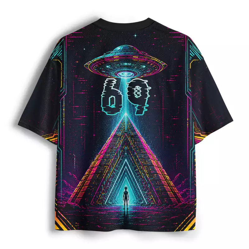 Soulisfree Alien Pyramid Builders Mesh Jersey