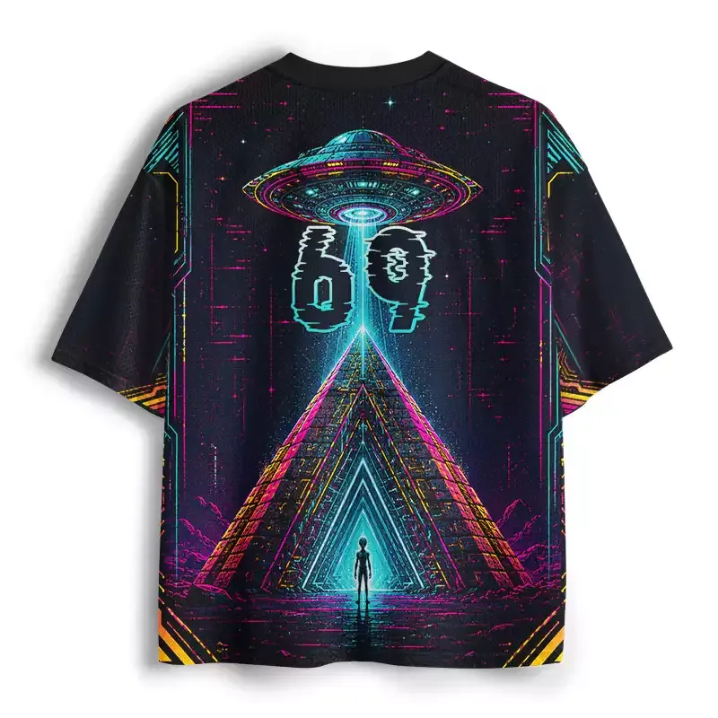 Soulisfree Alien Pyramid Builders Mesh Jersey