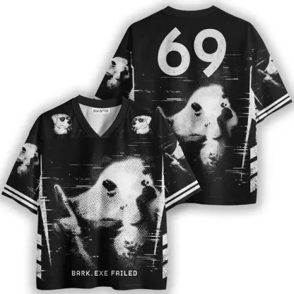 Soulisfree Bark. Exe Failed Mesh Jersey