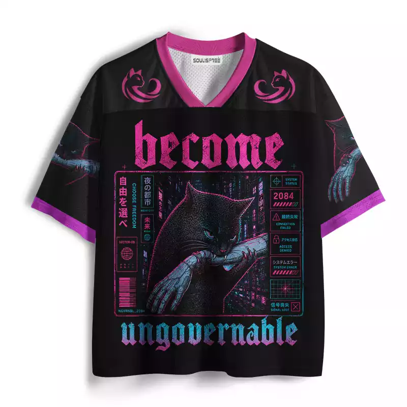 Soulisfree Become Ungovernable Mesh Jersey