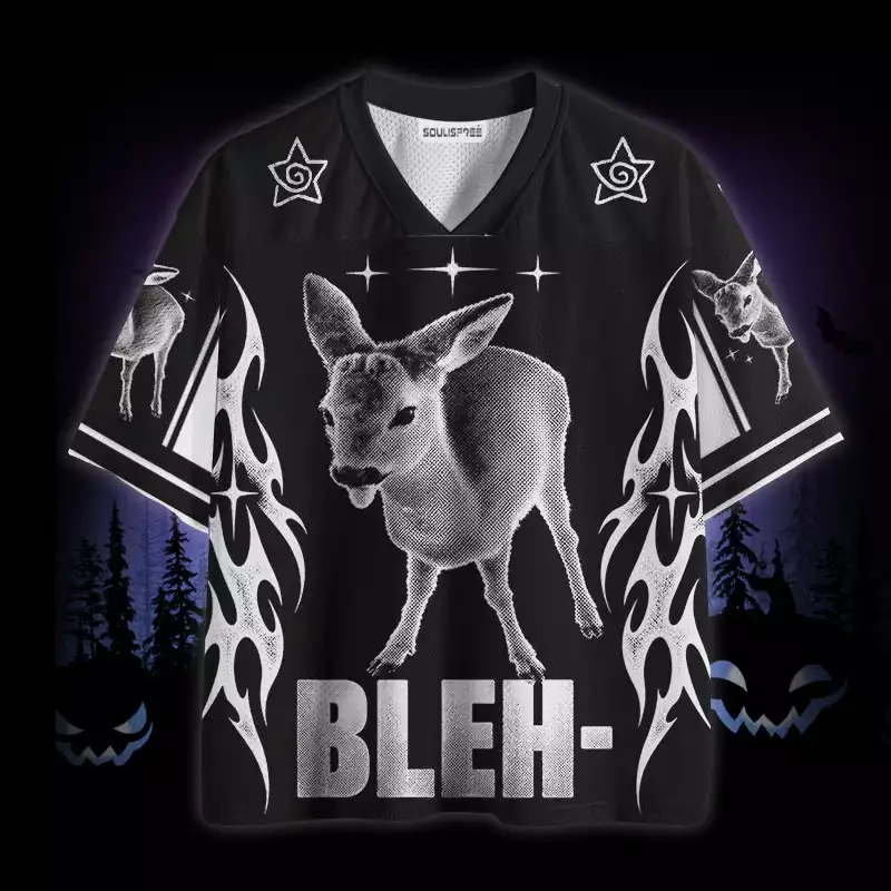 Soulisfree Bleh Donkey Tribal Mesh Jersey