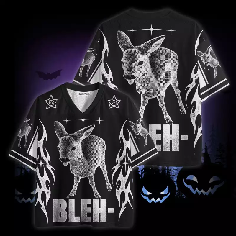 Soulisfree Bleh Donkey Tribal Mesh Jersey
