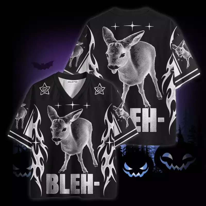 Soulisfree Bleh Donkey Tribal Mesh Jersey