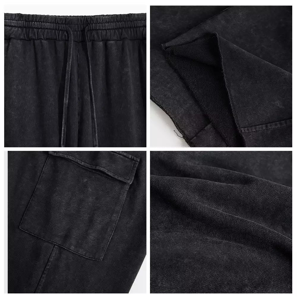 Facial Fragments Washed Cargo pants