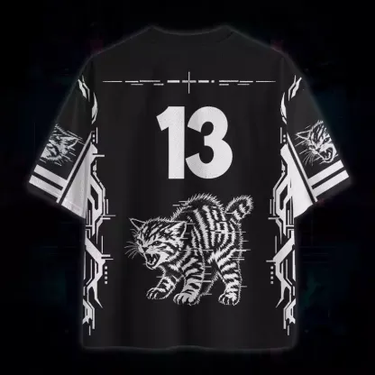 Soulisfree Cat Fight Fascism Mesh Jersey