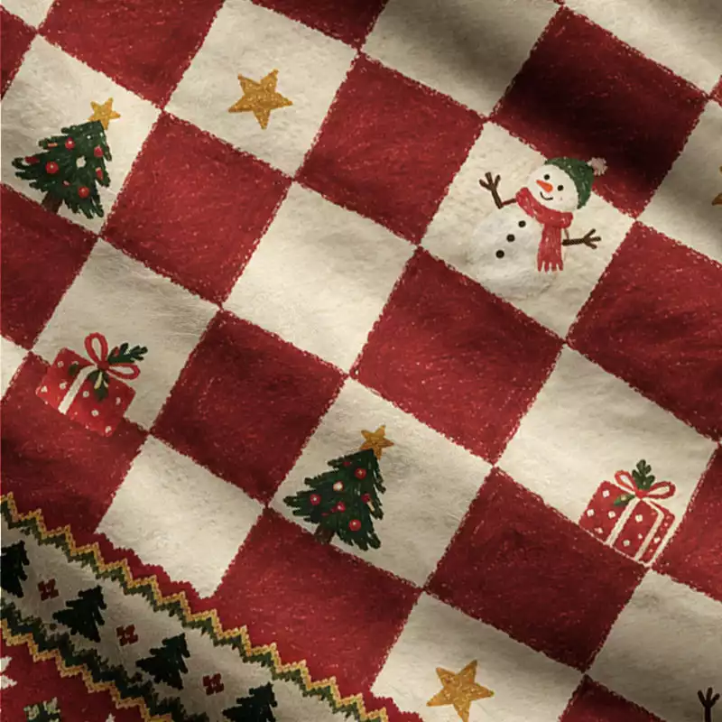 Soulisfree Cozy Christmas Fuzzy Cardigan Sweater
