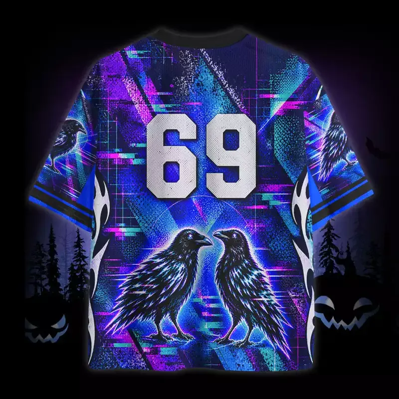 Soulisfree Crow Attempted Murder Mesh Jersey