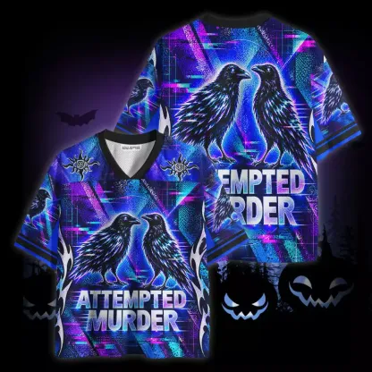 Soulisfree Crow Attempted Murder Mesh Jersey