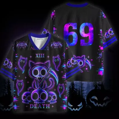 Soulisfree Cyber Cat Reaper Mesh Jersey