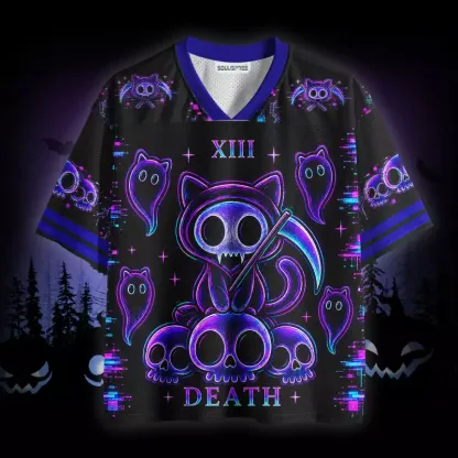 Soulisfree Cyber Cat Reaper Mesh Jersey