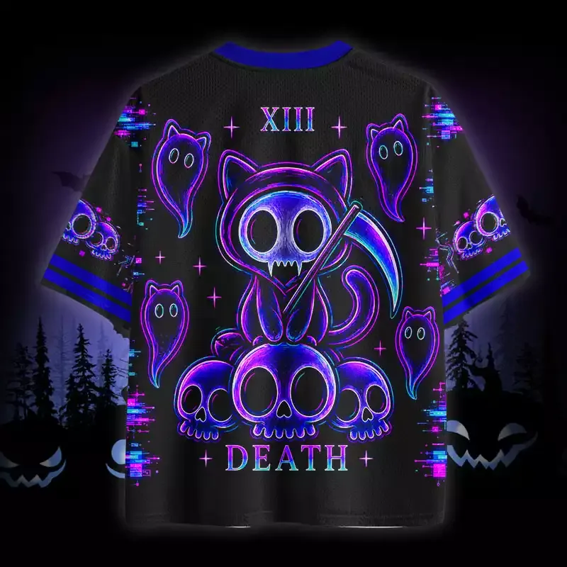 Soulisfree Cyber Cat Reaper Mesh Jersey
