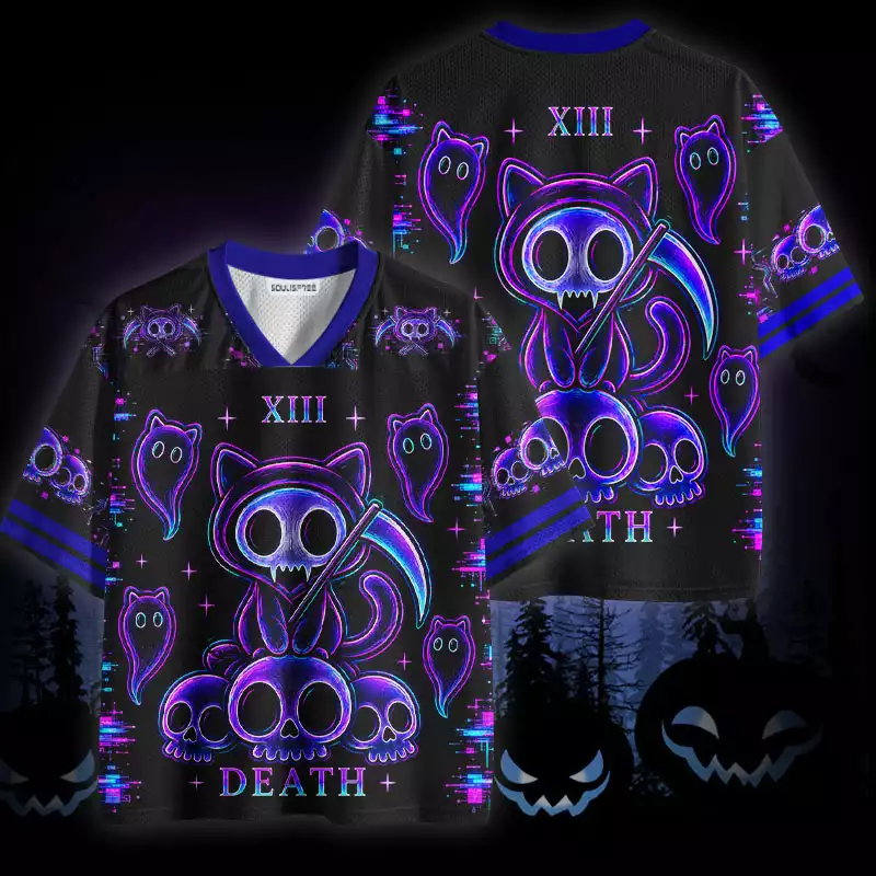 Soulisfree Cyber Cat Reaper Mesh Jersey